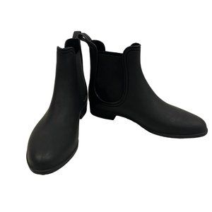 Jeffrey Campbell Forecast 2 Black Matte Rain Boots Women's‎ Size 10